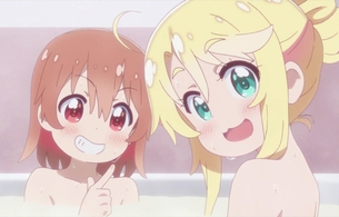 アニメ『私に天使が舞い降りた！』9話で女子小学生たちのエロいお風呂入浴シーン！