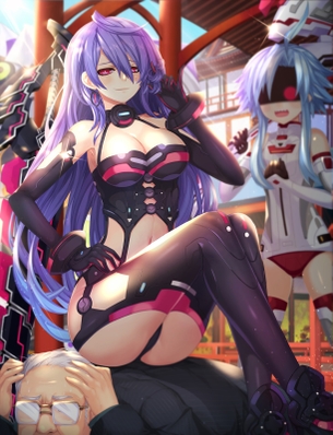 【超次元ゲイム】アイリスハート&プルルートのエロ画像