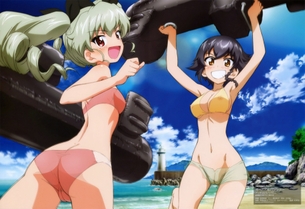 【ガールズ&パンツァー】ガルパンヒロインたちのエロ画像 第52弾
