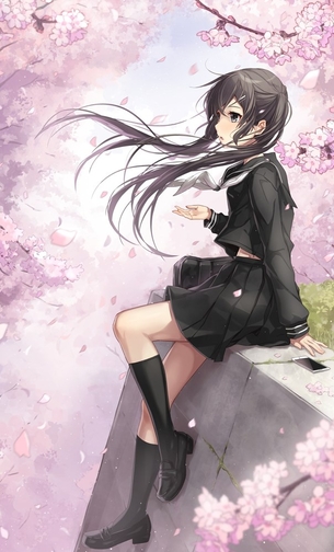 【画像】二次元黒髪キャラに萌え続けるスレ その25