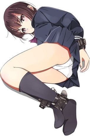 拘束されてる女の子の二次エロ画像 03