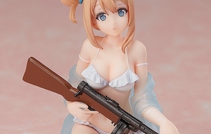 『ドールズフロントライン』スオミKP-31のお尻やおっぱいがエロい水着姿のエロフィギュア