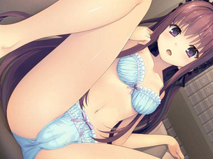 めっちゃかわいい下着すがたの女のコ画像