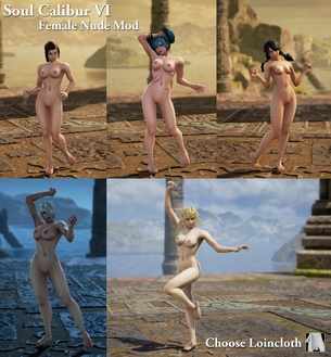 【乳首あり】ソウルキャリバー6の全裸MODwwwwwwwww