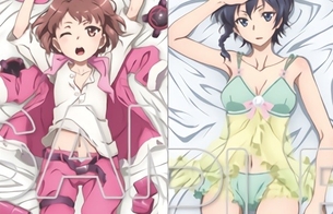 『ガンゲイル・オンライン』レンのアバターとリアルのエロい脱ぎかけや下着姿の抱きまくら