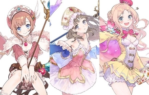 『ネルケと伝説の錬金術士たち』歴代キャラのNOCO氏描き下ろしのかわいい新規立ち絵！