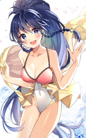 【二次・ZIP】ギュッと挟まれたい虹美少女の太もも画像
