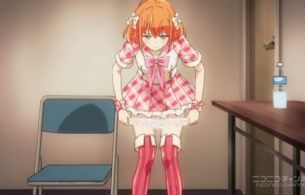 アニメ『嫌な顔されながらおパンツ見せてもらいたい』2話でアイドルの女の子のパンツ見る