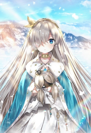 【2次】前髪で片目が隠れちゃってる女の子の可愛い 二次エロ画像  その15【片目隠れ】