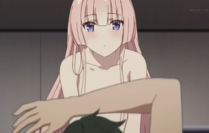アニメ『ガーリー・エアフォース』5話で女の子のエロい貧乳おっぱいとか丸見えの全裸姿！