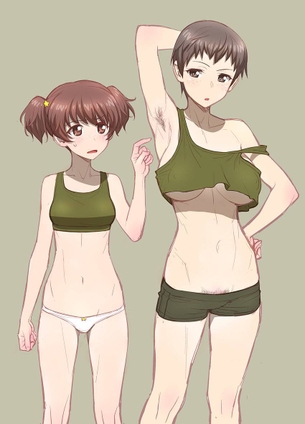 【ガルパン】ナオミのエロ画像【ガールズ&パンツァー】
