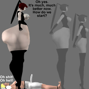 スカートたくし上げてエッチな部分を見せてくるスケベ画像