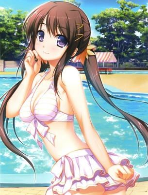 みずみずしい肢体がまぶしい、二次元水着画像詰め合わせ。 vol.3