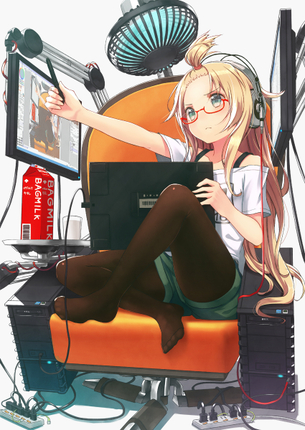 むれむれストッキング美少女の二次エロ画像 vol.3