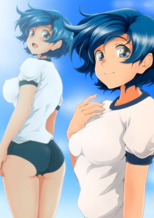 【2次】健康的な 体操服 姿の美少女 二次エロ画像  その20【体操服】