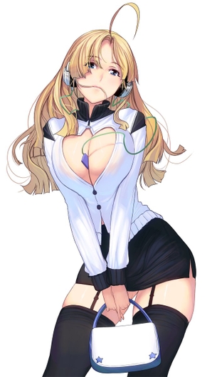 【二次・ZIP】髪の毛を口に咥えてる美少女2次画像