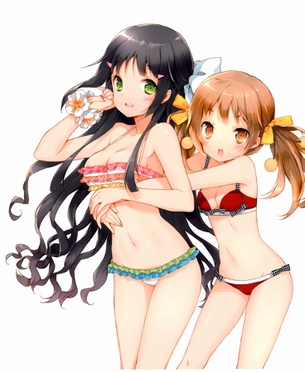 みずみずしい肢体がまぶしい、二次元水着画像詰め合わせ。 vol.15