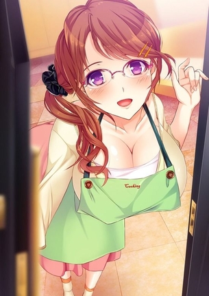 ぷるぷるおっぱいの谷間が気になる二次エロ画像 その3