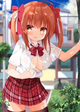 【二次・ZIP】じっくり視姦したい濡れ透け美少女の虹画像