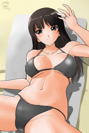 ガールズ&パンツァーの可愛い二次元画像。