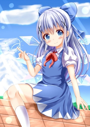 長髪チルノの画像 50枚
