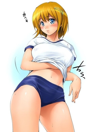体操服姿の女の子のエッチな二次エロ画像 その3