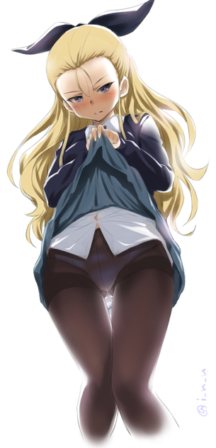 【2次】 ストッキング やタイツを穿いた美少女二次エロ画像 その13【ストッキング】