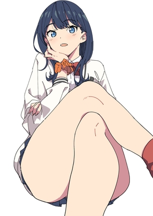 【二次・ZIP】撫でてペロペロしたい虹美少女の太もも画像