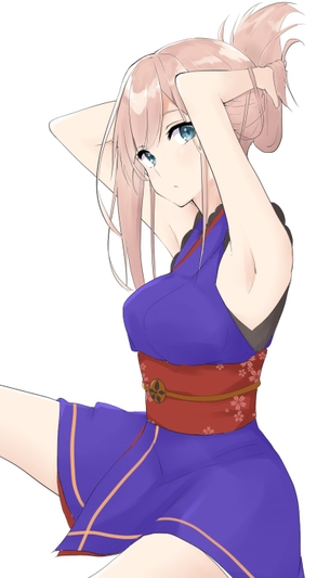 わきフェチの二次エロ画像で抜きたい！