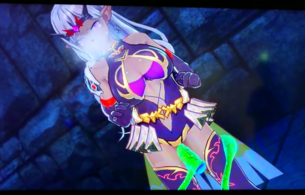 『バレットガールズファンタジア』触手に捕われた女の子にバイブなどで尋問するプレイ動画