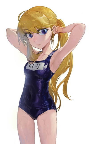 スク水のエロ可愛い画像貼っていくぜ！