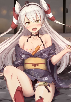 【半脱ぎの】はだけてる二次エロ画像【美学】 その21
