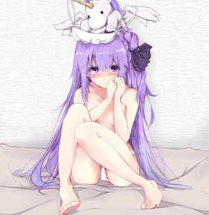 【二次・ZIP】トップレス・パンツ一丁になってる美少女2次エロ画像