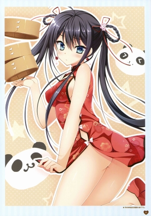 【二次・ZIP】下半身涼しそうなノーパン美少女のエッチな画像