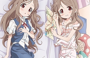 アニメ『ヤマノススメ』女の子たちのエロい衣装でエロいポーズのイラストのエロ抱きまくら！
