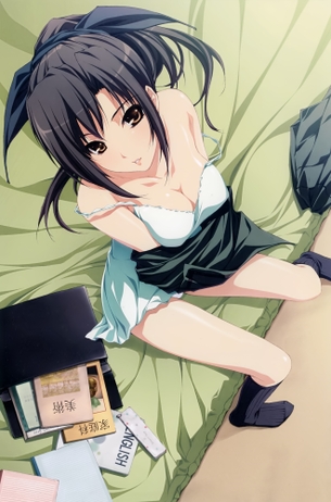 【2次】衣服が乱れておはだけしちゃってる女の子の二次エロ画像 その8【 半脱ぎ 】