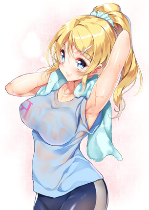 むっちりスパッツ おパンツのラインとかマンスジとか透けててエロ杉内