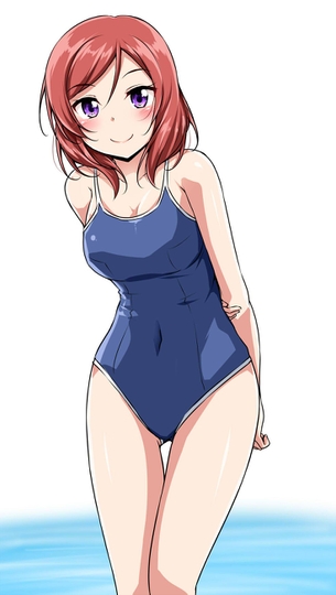 【2次】 スクール水着 を着た可愛い女の子の 二次エロ画像  その29【スク水】