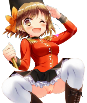 【エロコラキャラ素材】アニメキャラなどのPNG背景透過エロ画像素材 その231