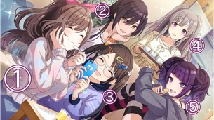 【画像】何番の女の子と付き合いたいか一週間は悩める画像wwwwwwwwww