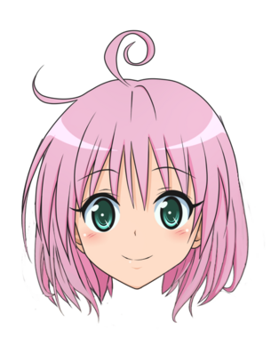 『キャラの顔素材 』37【ToLOVEる特集 その1「ララ」「モモ」「ナナ」「リコ」】
