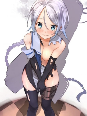 【艦隊これくしょん】二次元の世界に行って白露とめっちゃハメハメしたいと思わせるエロ画像まとめ