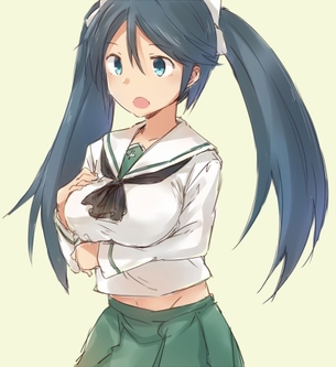【艦隊これくしょん】五十鈴がオナニーしているのを想像して即抜き二次エロ画像