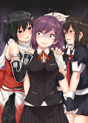 【エロ画像】可愛い萩風の画像を集めてみたが、エロすぎだろ・・・(艦隊これくしょん)