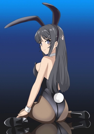 バニーガールのエロ画像フォルダを解放していく
