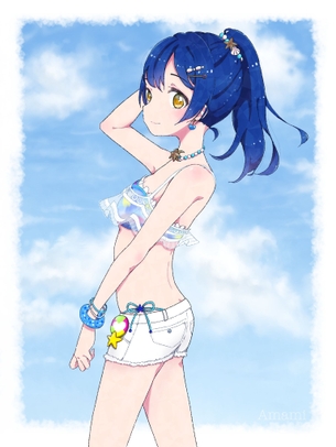 【二次・ZIP】水着で綺麗な肢体を見せてる虹美少女の画像まとめ