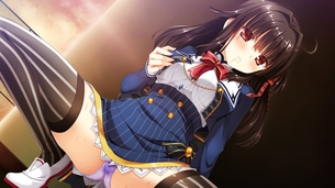 【2次】いやらしく股をひろげちゃってる女の子の二次エロ画像 その18【 開脚 】