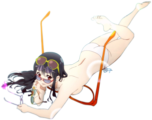 【エロコラキャラ素材】アニメキャラなどのPNG背景透過エロ画像素材 その247