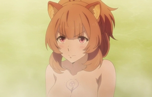 アニメ『盾の勇者の成り上がり』7話で女の子がエロい裸でおっぱいの温泉回エロシーン！