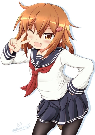 【二次・ZIP】ダメ提督製造機の艦これ雷ちゃんの可愛い画像まとめ100枚